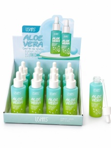 Set 12 Seruri Faciale cu Aloe Vera USHAS – Hidratare Intensivă, Calmarea și Revitalizarea Tenului