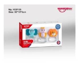 Set 3 Zornaitoare pentru Bebelusi, Jucarii Educative 0+, 32 x 18 cm