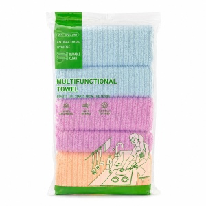 Set 6 prosoape bucătărie din microfibră 29x29cm – ultra absorbante, culori mixte aleatorii