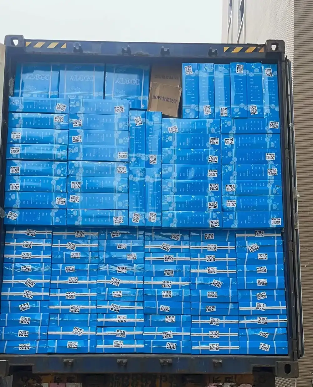 Produse ALOGO pregătite pentru transport