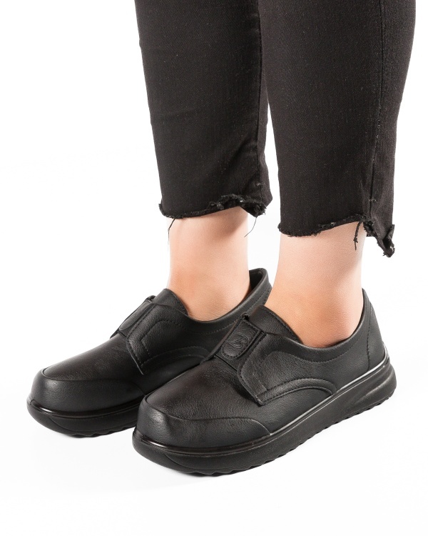 Pantofi dama Negri din Piele Ecologica Bana - Img 4