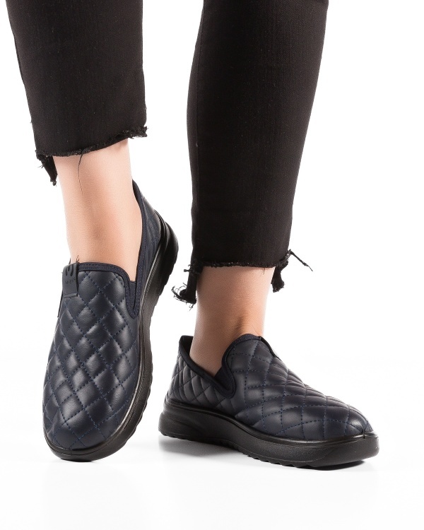 Pantofi dama Bleumarin din Piele Ecologica Miyy - Img 3