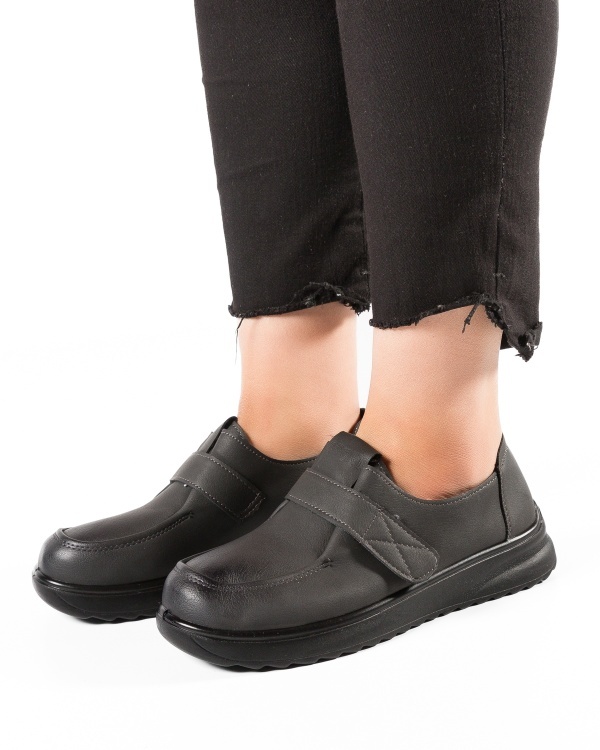 Pantofi dama Gri din Piele Ecologica Xlon - Img 3