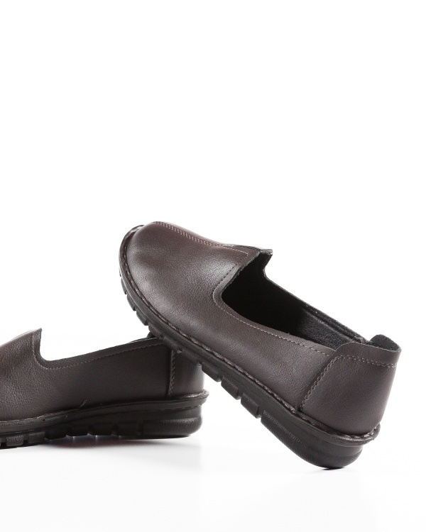 Pantofi dama Gri din Piele Ecologica Tinf - Img 6