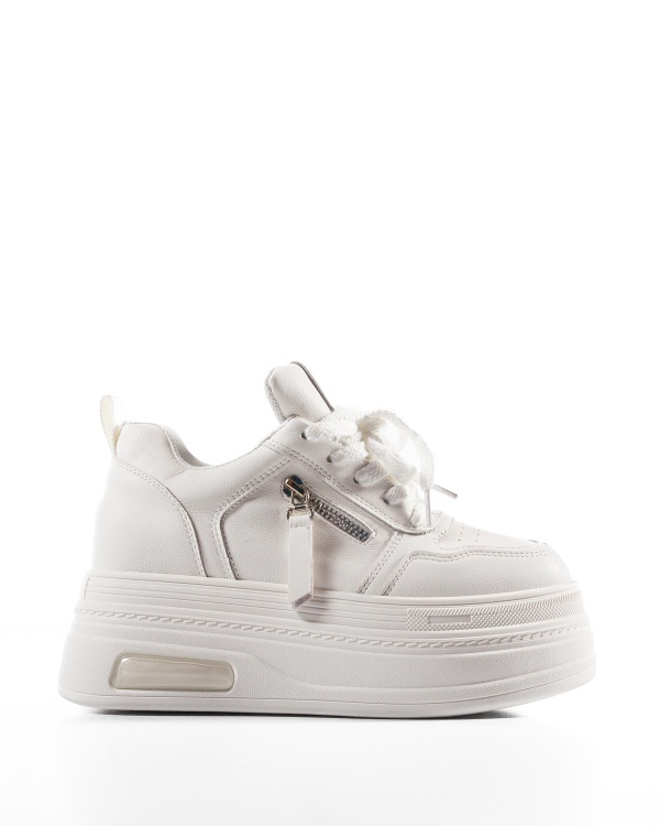 Sneakers dama cu platforma Albi din Piele Ecologica Ptax - Img 5