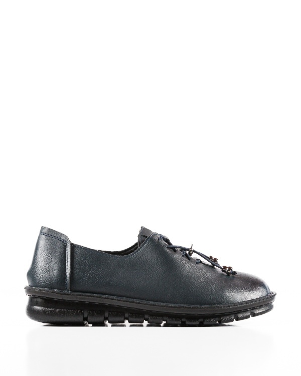 Pantofi dama Bleumarin din Piele Ecologica Uxon - Img 3