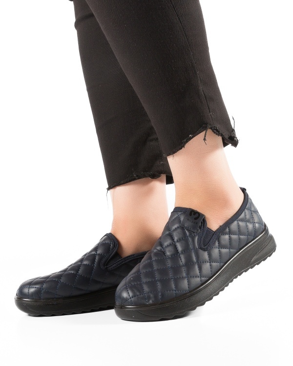 Pantofi dama Bleumarin din Piele Ecologica Miyy - Img 4