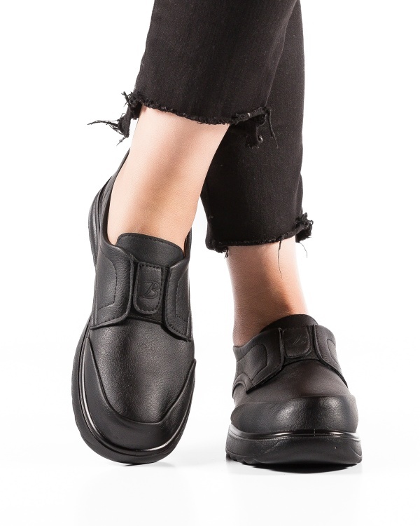 Pantofi dama Negri din Piele Ecologica Bana - Img 2