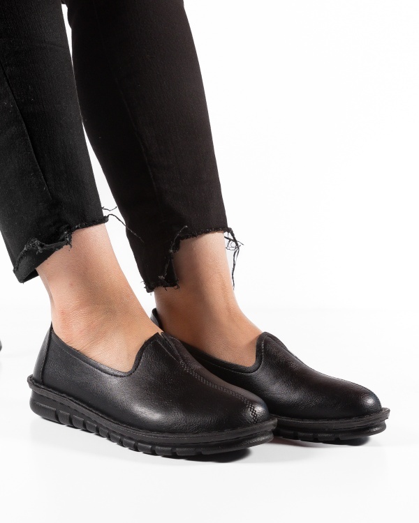 Pantofi dama Negri din Piele Ecologica Tinf - Img 2
