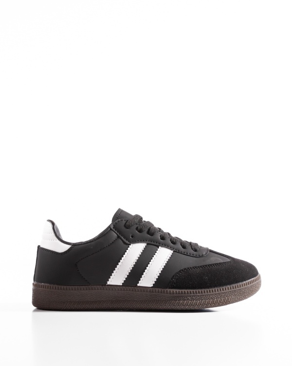 Sneakers dama Negri din Piele Ecologica YKU - Img 5