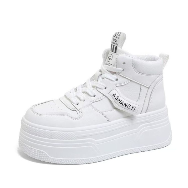Sneakers dama cu platforma Albi din piele Ecologica Ploo - Img 3