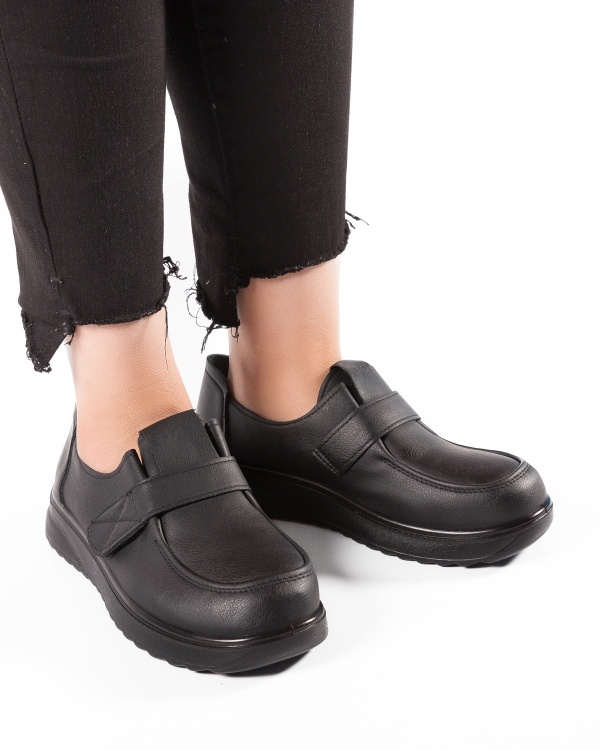Pantofi dama Negri din Piele Ecologica Xlon - Img 2