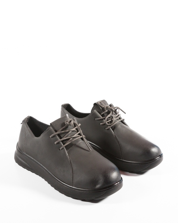 Pantofi dama Gri din Piele Ecologica Xnu - Img 5