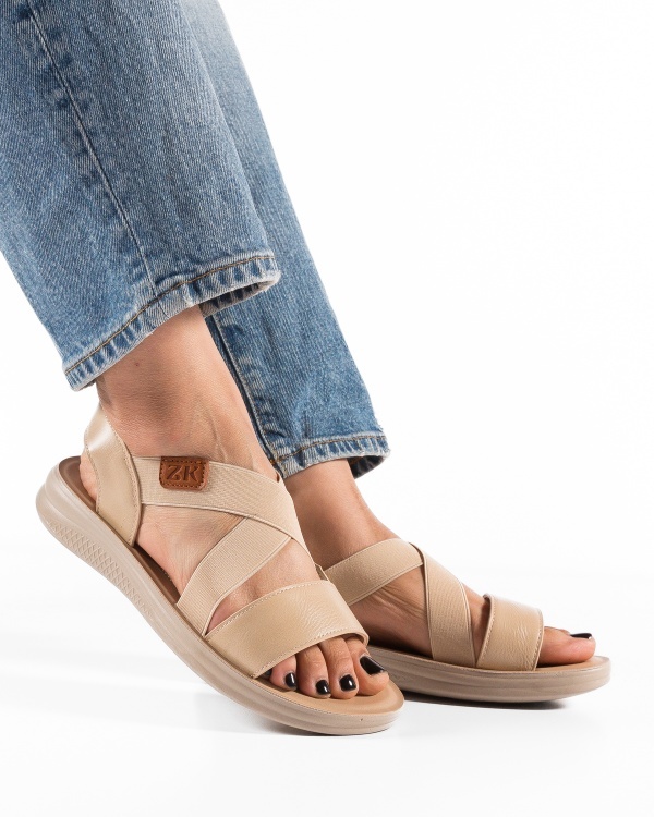 Sandale dama Kaki din Piele Ecologica Jkk - Img 3