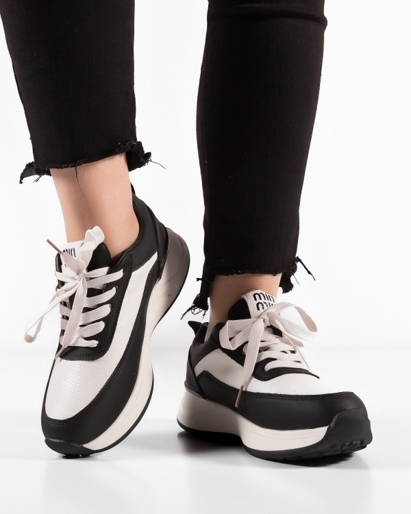 Sneakers dama Albi din Piele Ecologica Picuu - Img 2