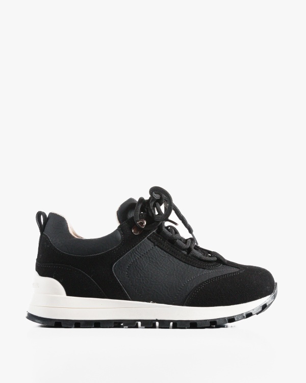 Sneakers dama Negri din Piele Ecologica Pkki - Img 4