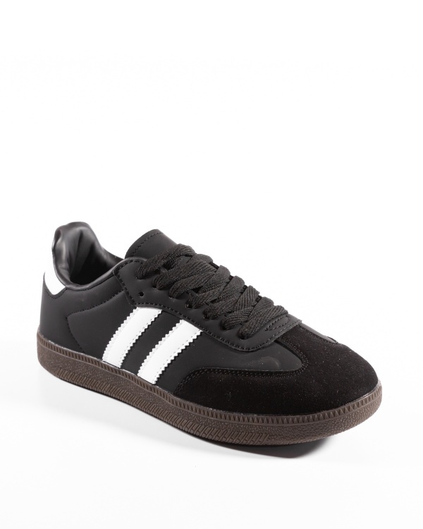 Sneakers dama Negri din Piele Ecologica YKU - Img 6