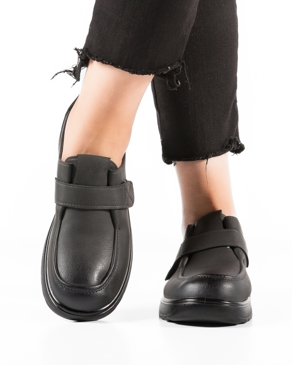 Pantofi dama Gri din Piele Ecologica Xlon - Img 2