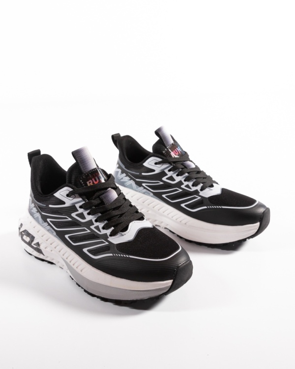 Sneakers dama Negri Albi din textil Alijo - Img 5