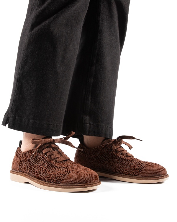 Pantofi dama Maro din Material texil dantelat Ecologic Van - Img 2