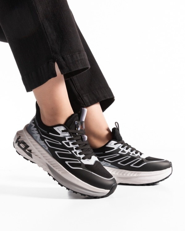 Sneakers dama Negri Albi din textil Alijo - Img 2