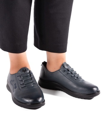 Pantofi dama Bleumarin din Piele Ecologica Mama - Img 2