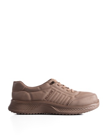 Pantofi dama casual camel din piele ecologica J15 - Img 4
