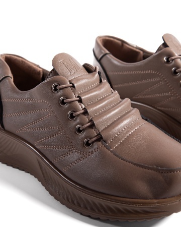 Pantofi dama casual kaki din piele ecologica J01 - Img 6
