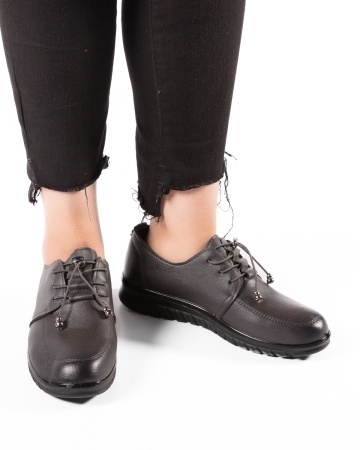 Pantofi dama Gri din Piele Ecologica Yah - Img 2