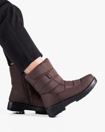 Cizme dama imblanite kaki din fas 767-15 - Img 3