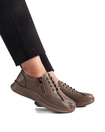 Pantofi dama casual kaki din piele ecologica J12 - Img 5