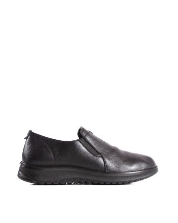 Pantofi dama casual negri din piele ecologica T05 - Img 6