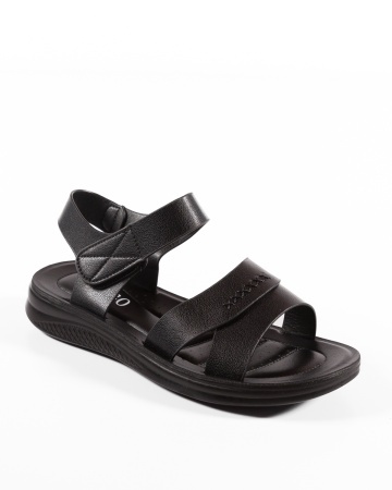Sandale dama Negre din Piele Ecologica Jyq