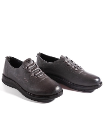 Pantofi dama Gri din Piele Ecologica Mama - Img 5