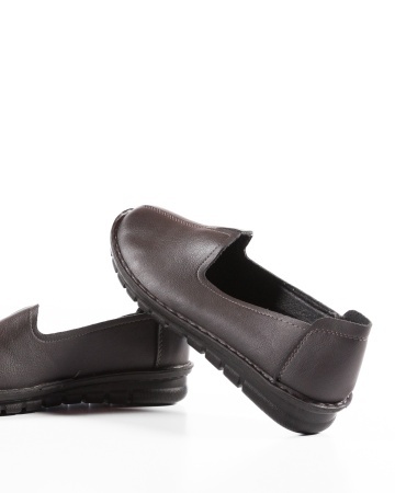 Pantofi dama Gri din Piele Ecologica Tinf - Img 6