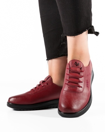 Pantofi dama Rosii din Piele Ecologica Mama - Img 2