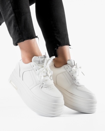 Sneakers dama cu platforma Albi din Piele Ecologica Pac - Img 4