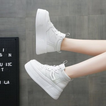 Sneakers dama cu platforma Albi din piele Ecologica Ploo - Img 2