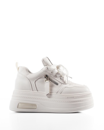 Sneakers dama cu platforma Albi din Piele Ecologica Ptax - Img 5