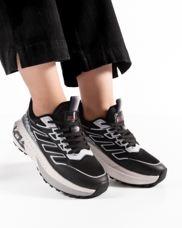 Sneakers dama Negri Albi din textil Alijo - Img 3