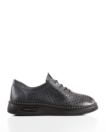Pantofi dama casual Bleumarin din Piele Ecologica Dtt - Img 6