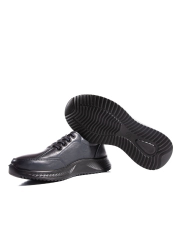 Pantofi dama casual bleumarin din piele ecologica J12 - Img 7