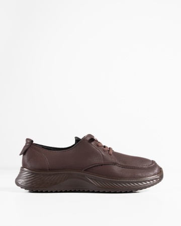 Pantofi dama casual mov din piele ecologica J63-26 - Img 4