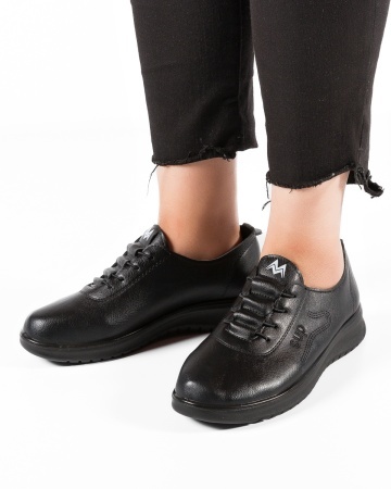 Pantofi dama Negri din Piele Ecologica Mama