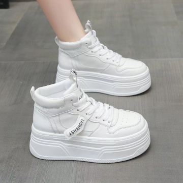 Sneakers dama cu platforma Albi din piele Ecologica Ploo