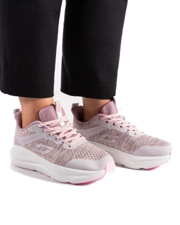 Sneakers dama gri din material textil F99296