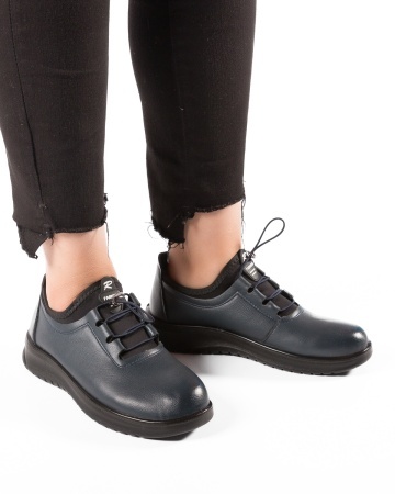 Pantofi dama Bleumarin din Piele Ecologica Mnin