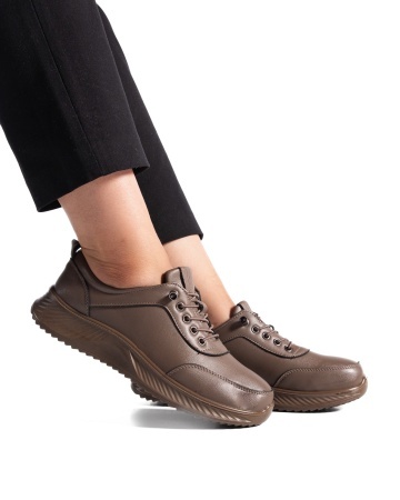 Pantofi dama casual kaki din piele ecologica J03 - Img 2
