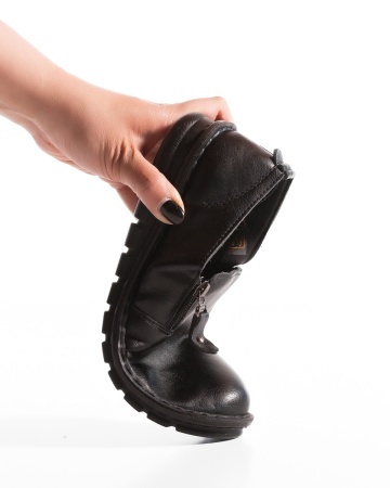 Pantofi dama Negri din Piele Ecologica Uaoo - Img 4