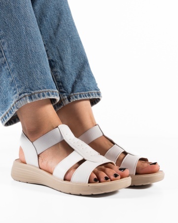 Sandale dama Albe din Material elastic kli